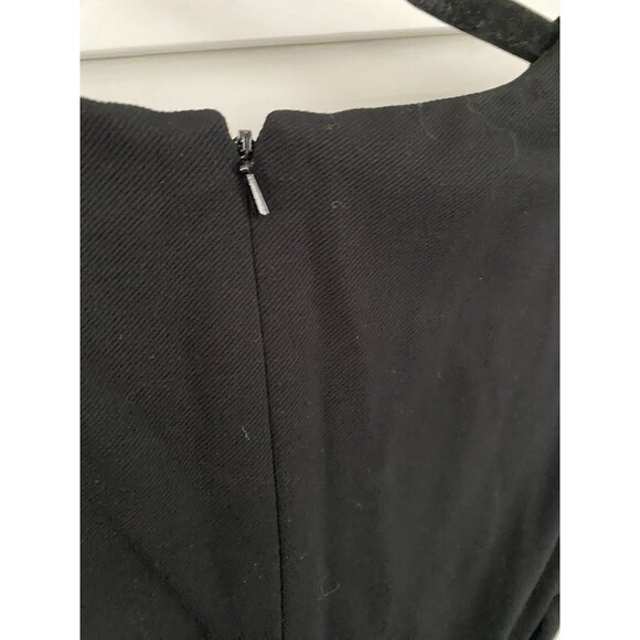 Cache Womens Dress Size 12 Large Black Cocktail Belt LBD - Picture 3 of 9